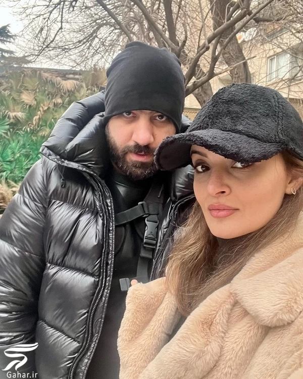 اولین عکس نیلوفر پارسا و همسرش