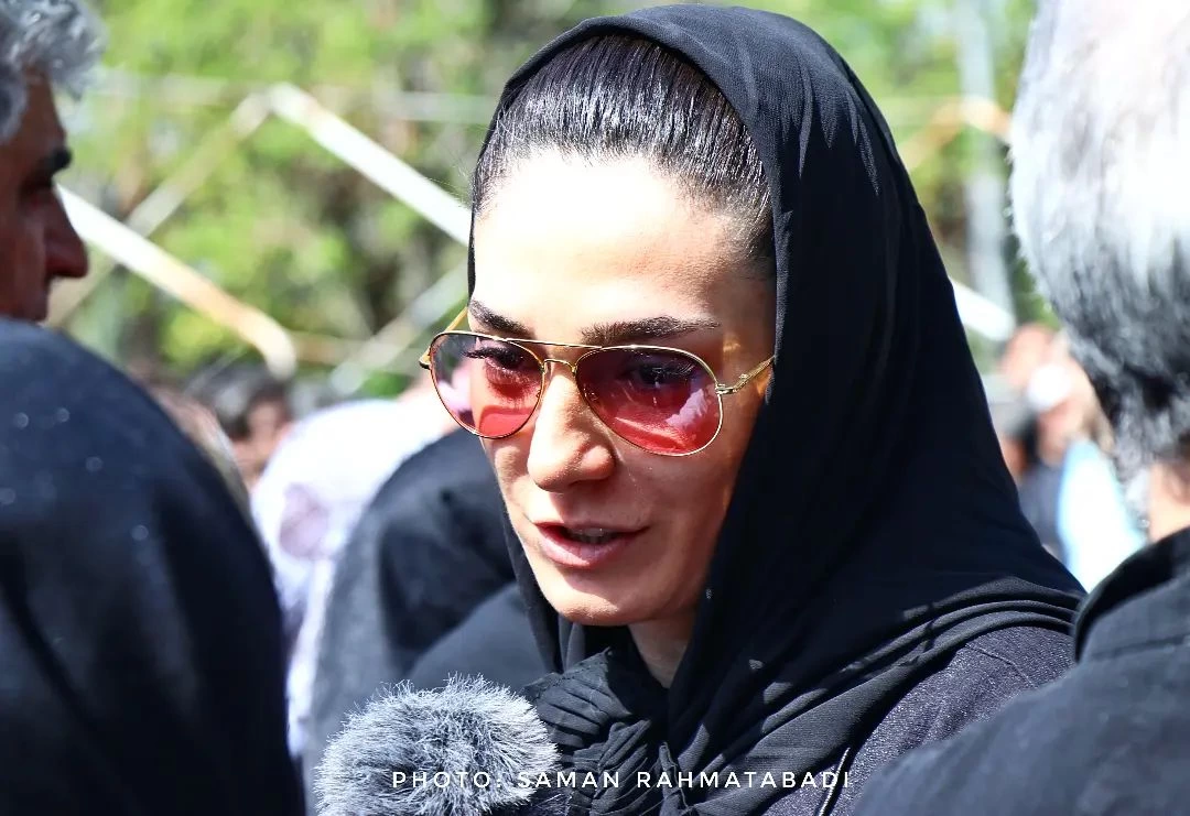 عکسهای حضور بازیگران در مراسم تشییع کیومرث پوراحمد