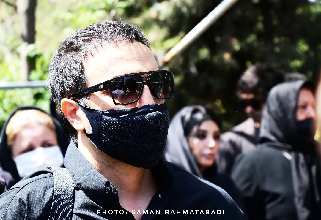 عکسهای حضور بازیگران در مراسم تشییع کیومرث پوراحمد