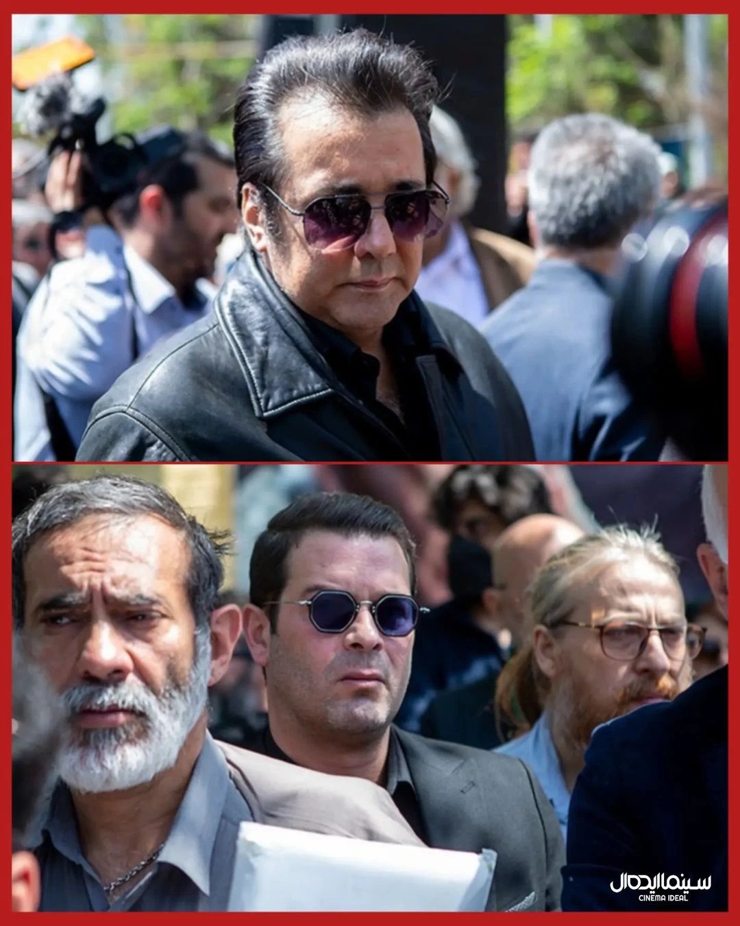 عکسهای حضور بازیگران در مراسم تشییع کیومرث پوراحمد