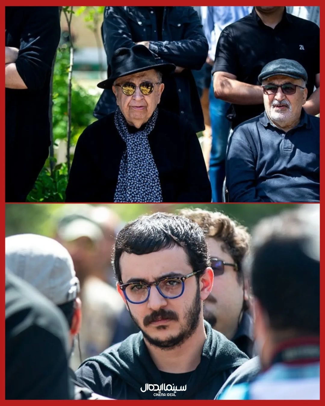 عکسهای حضور بازیگران در مراسم تشییع کیومرث پوراحمد