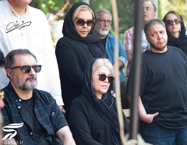 عکسهای مراسم خاکسپاری فریماه فرجامی با حضور هنرمندان