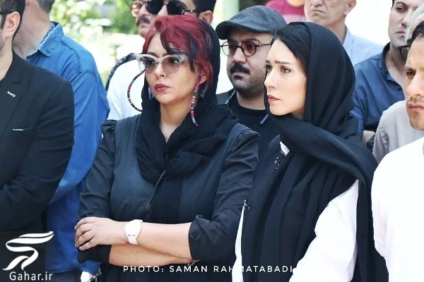 عکسهای مراسم خاکسپاری فریماه فرجامی با حضور هنرمندان