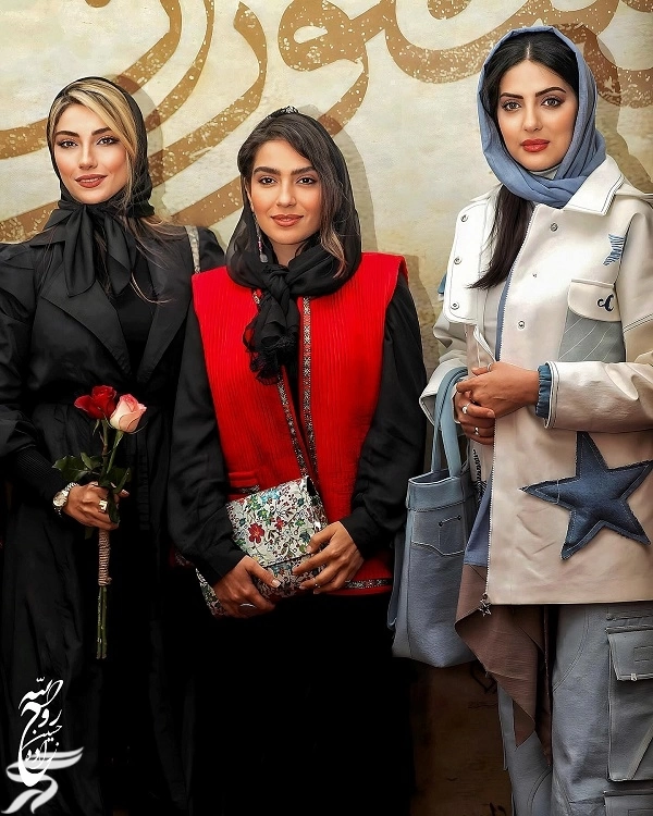 عکسهای بازیگران در اکران مردمی سریال مستوران