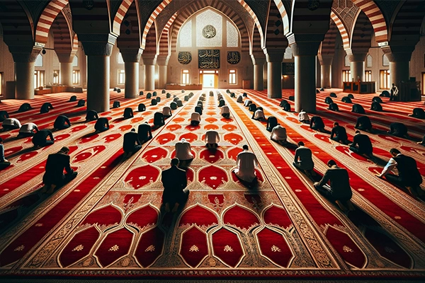 استاندارد ابعاد فرش سجاده ای: انواع فرش مسجدی + سفارش ابعاد سفارشی