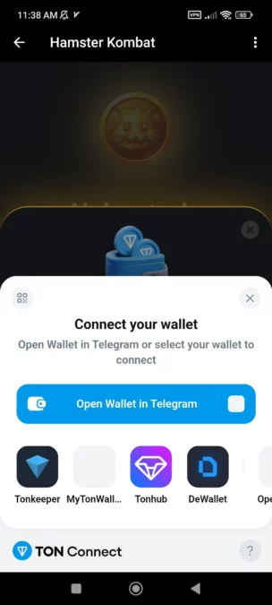 نحوه اتصال همستر به تون کیپر (آموزش تصویری وصل کردن همستر به کیف پول)