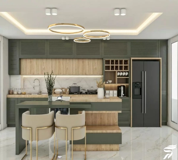 مدل کابینت آشپزخانه مدرن و شیک 2024☀️ (50 نمونه جدید)