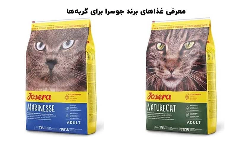 معرفی محصولات برند جوسرا برای گربه ها
