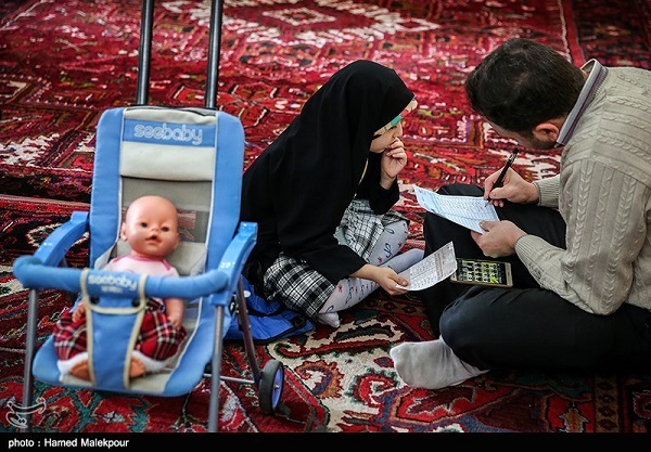 عکس های حضور زنان و دختران در انتخابات