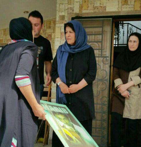عکس ناهید همسر حبیب محبیان