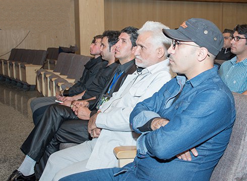 عکس های محمد پسر حبیب و هنرمندان در مراسم هفتم حبیب