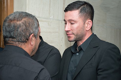 عکس های محمد پسر حبیب و هنرمندان در مراسم هفتم حبیب