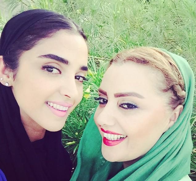 عکس های مادر الهه حصاری جوان تر از دخترش!