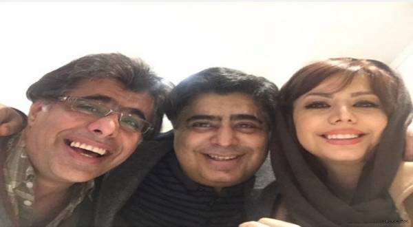 عکس رضا شفیعی جم در کنار برادر و خواهرش