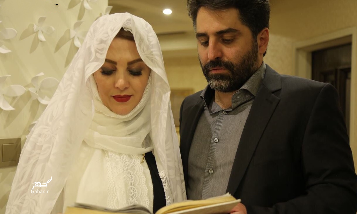 عکس: مراسم عقد و ازدواج ژیلا صادقی و همسرش محسن رجبی