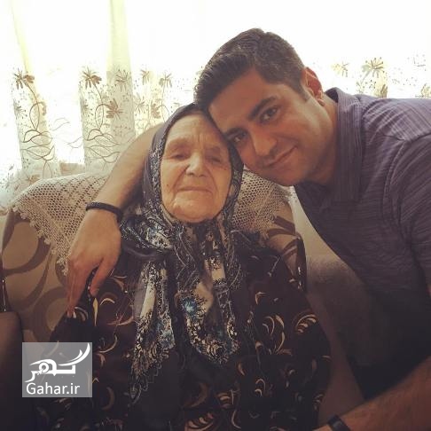 جدیدترین عکس همسر آزاده نامداری در کنار مادربزرگش