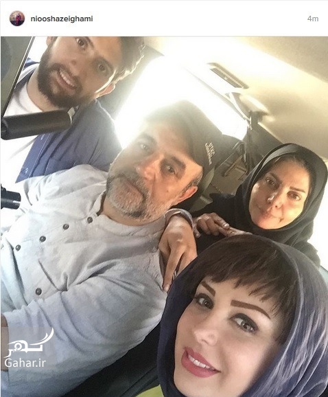 عکس جدید نیوشا ضیغمی با تیپ متفاوت