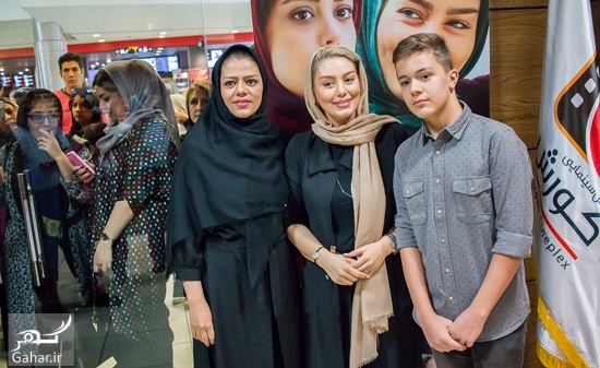 عکسهای سحر قریشی در اکران عمومی آبنبات چوبی