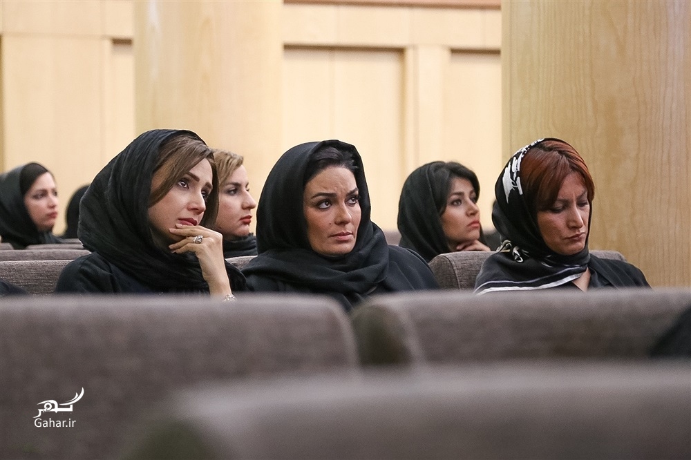 عکس های مراسم ختم پدر ستاره اسکندری و لاله اسکندری با حضور بازیگران