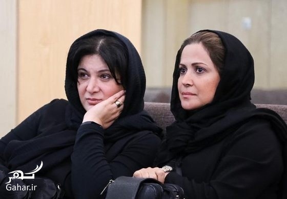 عکس های مراسم ختم پدر ستاره اسکندری و لاله اسکندری با حضور بازیگران