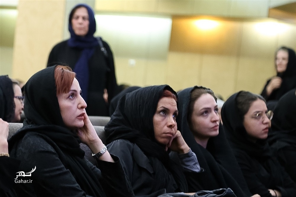 عکس های مراسم ختم پدر ستاره اسکندری و لاله اسکندری با حضور بازیگران