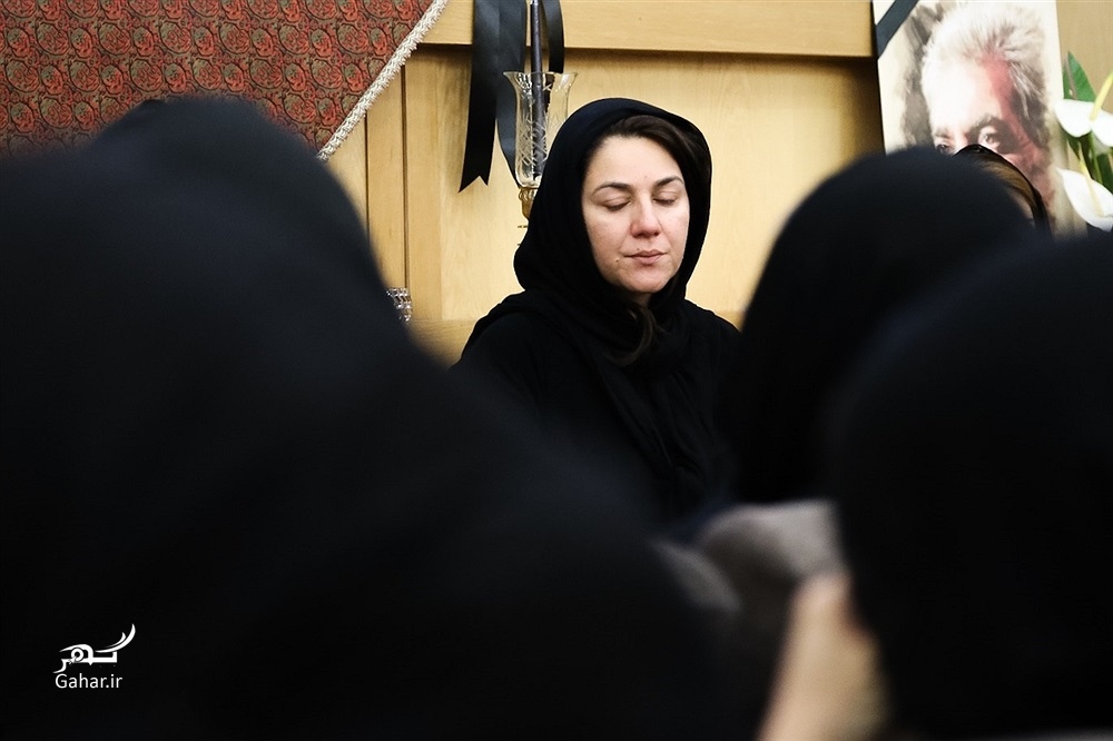 عکس های مراسم ختم پدر ستاره اسکندری و لاله اسکندری با حضور بازیگران