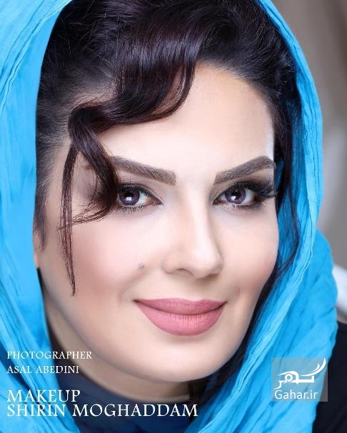 عکس های آتلیه ای سارا خوئینی ها به عنوان مدل آرایش