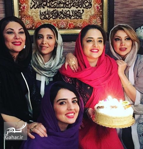 عکسهای جشن تولد نرگس محمدی